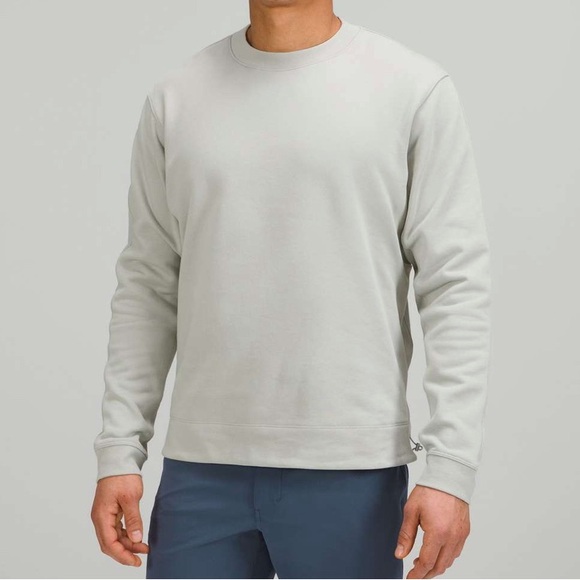 lululemon athletica Other - Lululemon French Terry Oversized Long Sleeve Crewneck in Seal Grey